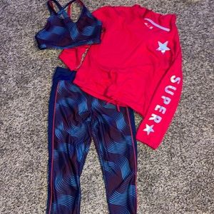 Xersion 3 piece outfit